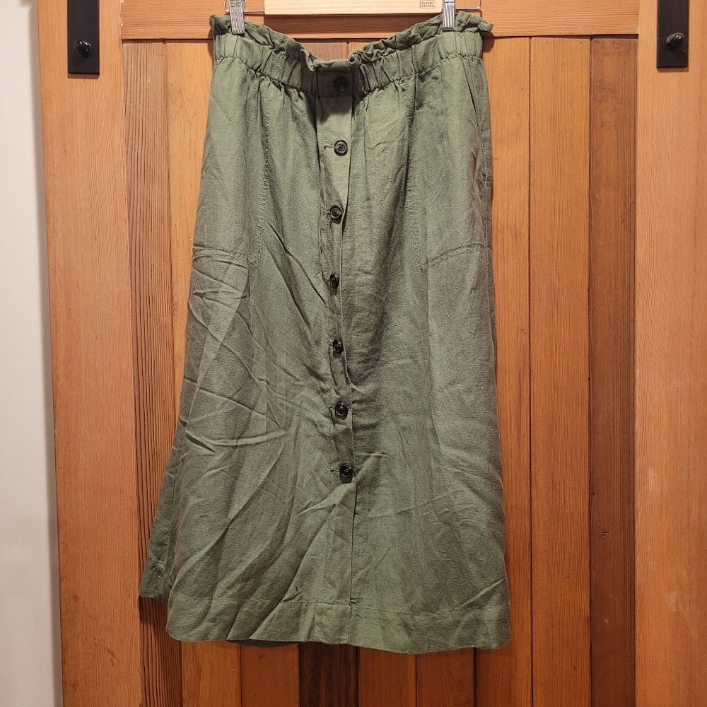 Madwell green skirt